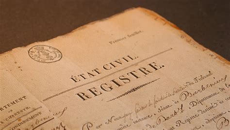 Etat civil : Archives patrimoniales de la ville dAngers